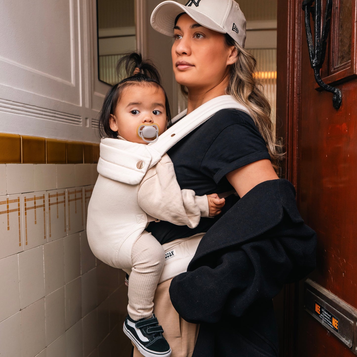 Baby carrier - Organic Beige